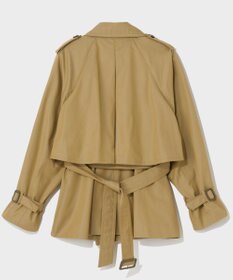 GRACE CONTINENTAL ケープショートトレンチコート