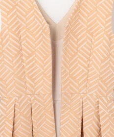 GRACE CONTINENTAL キカジャガードタックドレス