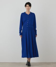 GRACE CONTINENTAL プリーツニットワンピース