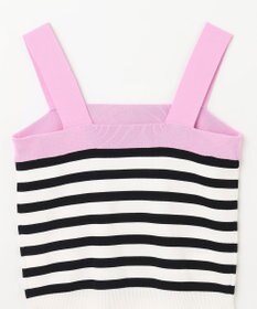 GRACE CONTINENTAL 配色ニットキャミ