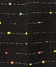 GRACE CONTINENTAL ネオンドットジャガードパンツ