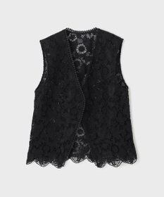 GRACE CONTINENTAL レース刺繍ベスト