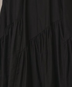 GRACE CONTINENTAL コットンシルクティアードスカート