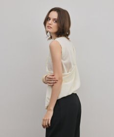 GRACE CONTINENTAL レイヤードニットトップ