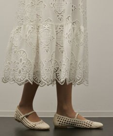 GRACE CONTINENTAL カットレースワンピース