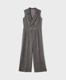 GRACE CONTINENTAL ツイードテーラーサロペット