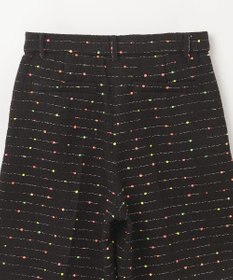 GRACE CONTINENTAL ネオンドットジャガードパンツ