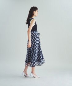 シアーギンガムコンビワンピース / GRACE CONTINENTAL | GRACE