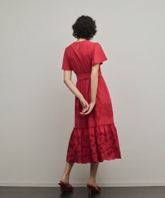 GRACE CONTINENTAL カットワーク刺繍ワンピース