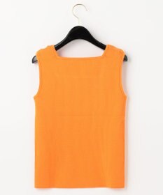 GRACE CONTINENTAL リブニットスクエアトップ