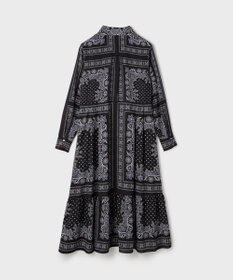 GRACE CONTINENTAL バンダナプリントシャツワンピース