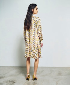 GRACE CONTINENTAL キカプリントミニワンピース