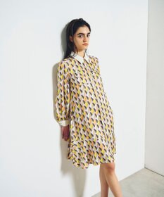 GRACE CONTINENTAL キカプリントミニワンピース