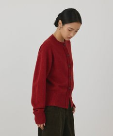 GRACE CONTINENTAL ネップニットカーディガン