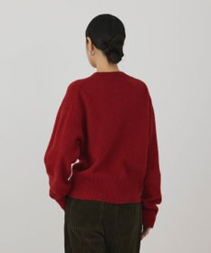 GRACE CONTINENTAL ネップニットカーディガン