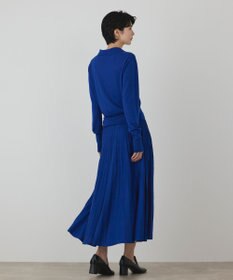 GRACE CONTINENTAL プリーツニットワンピース