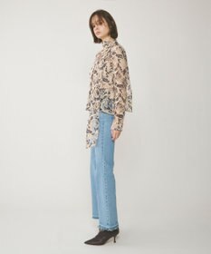 GRACE CONTINENTAL ボウタイ付レースブラウス