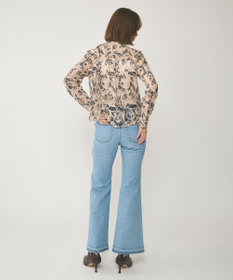 GRACE CONTINENTAL ボウタイ付レースブラウス