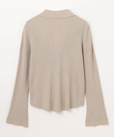 GRACE CONTINENTAL スラブリブシャツニットトップ