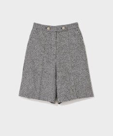 GRACE CONTINENTAL 千鳥ウールハーフパンツ
