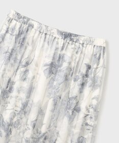 GRACE CONTINENTAL シャドーフラワープリントスカート