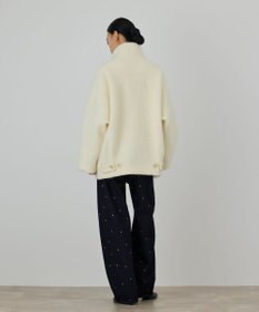 GRACE CONTINENTAL モヘヤシャギーショートコート