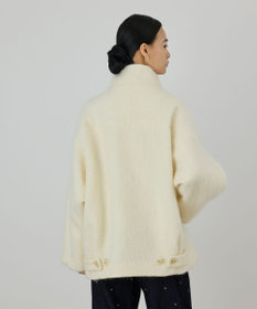 GRACE CONTINENTAL モヘヤシャギーショートコート