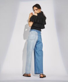 GRACE CONTINENTAL ワイドデニムパンツ