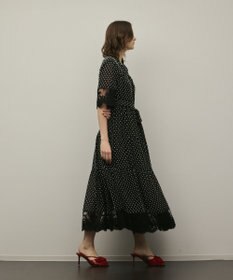 GRACE CONTINENTAL カフタンシフォンワンピース