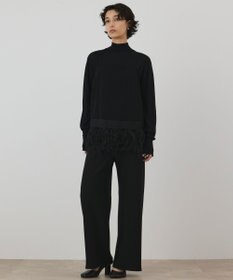 GRACE CONTINENTAL フェザーヘムキャミトップ
