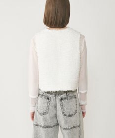 GRACE CONTINENTAL ツイードショートジレジャケット