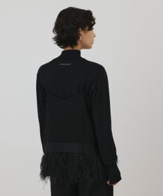 GRACE CONTINENTAL フェザーヘムキャミトップ
