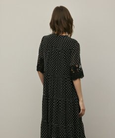 GRACE CONTINENTAL カフタンシフォンワンピース