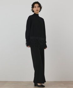 GRACE CONTINENTAL フェザーヘムキャミトップ