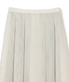 GRACE CONTINENTAL ドットBOXタックスカート