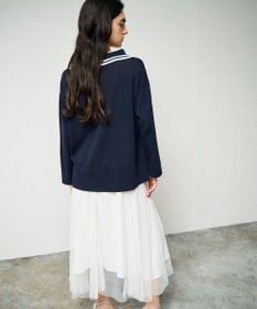 GRACE CONTINENTAL マリンボウタイニット