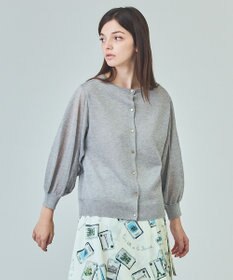 グレースクラス GRACE Class 23AW スパングルケーブルニット セーター 長袖 ラメ スパンコール装飾 36 スモークピンク /ES レディース スパングルケーブルニット / GRACE CONTINENTAL | GRACE