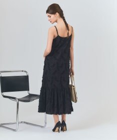 GRACE CONTINENTAL フラワーembキャミドレス