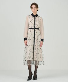 GRACE CONTINENTAL ハートアロー刺繍ワンピース