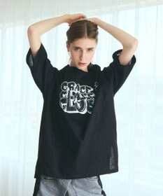 グレースコンチネンタルグラフィックプリント Tシャツ Mサイズ グラフィティプリントTシャツ / GRACE CONTINENTAL | GRACE