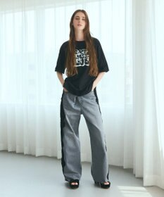 GRACE CONTINENTAL グラフィティプリントTシャツ