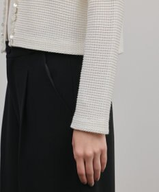 GRACE CONTINENTAL ブレードツイードニットジャケット