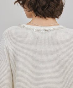 GRACE CONTINENTAL ブレードツイードニットジャケット