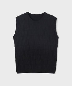 GRACE CONTINENTAL モノグラムニットトップ