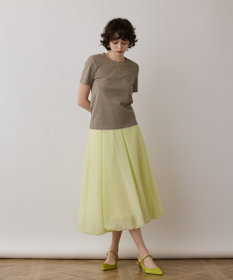 GRACE CONTINENTAL コンパクト天竺トップ