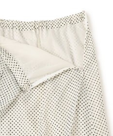 GRACE CONTINENTAL ドットBOXタックスカート