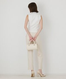 GRACE CONTINENTAL ビジューリブニットトップ