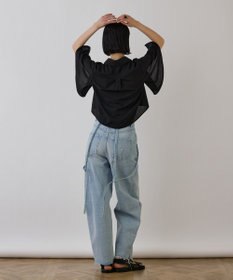 GRACE CONTINENTAL フレアスリーブシャツ