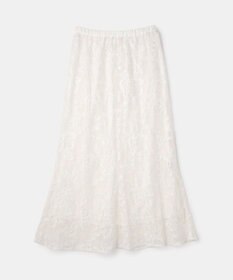 GRACE CONTINENTAL チュールレースマーメイドスカート