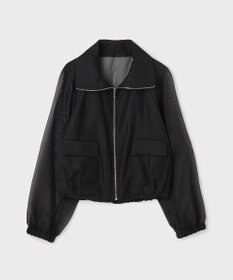 GRACE CONTINENTAL ブライトメッシュブルゾン